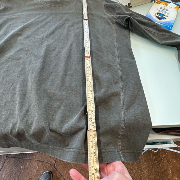 Kuhl Tshirt Grey long sleeve mens size M - Picture 4 of 7